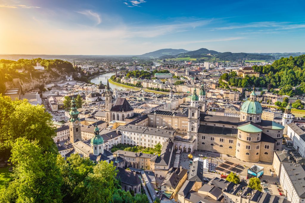 Исторический город Зальцбург, Австрия