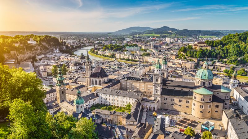 Исторический город Зальцбург, Австрия