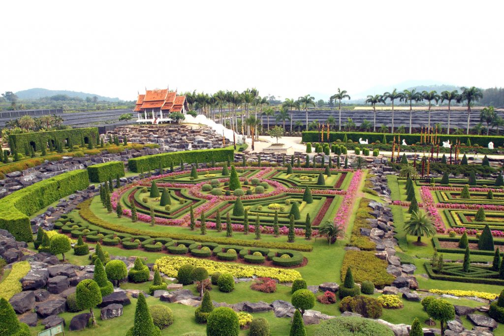 Ботанический сад Нонг нуч, Паттайя, Таиланд