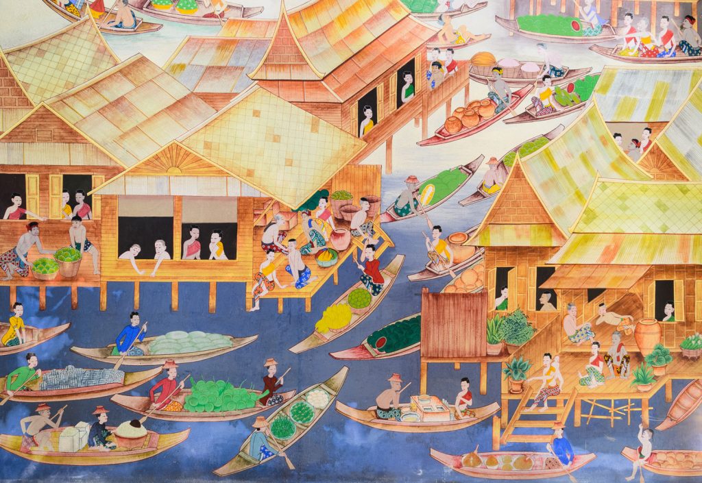 Тайская фреска
